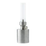 Klong Platina oil lamp, small, steel, view 1