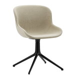 Normann Copenhagen Hyg chair, swivel, black - Main Line Flax 20