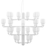 Normann Copenhagen Amp chandelier, large, white