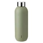 Stelton Keep Cool water bottle, 0,6 L, army