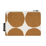 Marimekko Kaika Pienet Kivet pouch, cotton - beige
