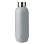 Stelton Keep Cool water bottle, 0,6 L, light grey