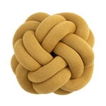 Design House Stockholm Coussin Knot, jaune