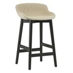 Normann Copenhagen Hyg bar stool, 65 cm, black oak - Main Line Flax 20