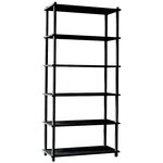 Woud Elevate shelving system 5, black