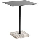 HAY Terrazzo table, 60 x 60 cm, anthracite – grey, product image