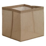 Woodnotes Box Zone container, 30 x 30 cm, natural