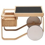 Artek Aalto tea trolley 900, black, product image