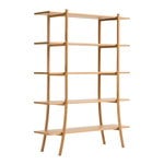 Ariake Skyladder shelf, high, oak