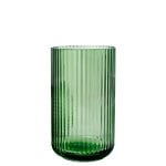 Lyngby Porcelain Lyngby glass vase, 25 cm copenhagen green