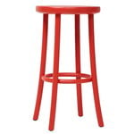 Mattiazzi Tabouret de bar Zampa, rouge