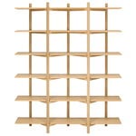 Hem Zig Zag high shelf, oak