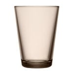 Iittala Kartio juomalasi 40 cl, 2 kpl, pellava