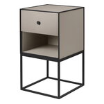 Audo Copenhagen Frame 35 Sideboard mit 1 Schublade, Sand