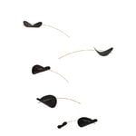 Flensted Mobiles Drifting Clouds mobile, black