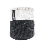 Mifuko Kiondo basket XS, white - black