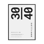 Paper Collective Frame, black pine