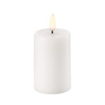 Uyuni Lighting LED pillar candle, 5 x 7,5 cm, nordic white
