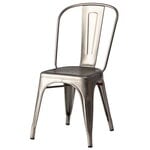 Tolix Chair A, matt varnished steel, outdoor, product image