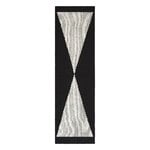 Tom Dixon Wedge matto, 70 x 250 cm, musta, tuotekuva