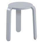 Muoto Collection Lulu stool, light grey, product image