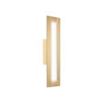 Örsjö Moon wall lamp, small, brushed brass, product image