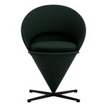 Vitra Cone Chair fauteuil lounge, basic dark - Volo 26 Forest, image produit