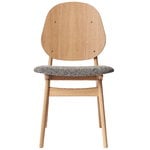 Warm Nordic Noble chair, white oiled oak - Savanna 152
