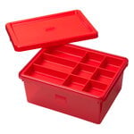 Room Copenhagen Lego Sort & Store box, medium, red, product image