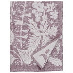 Lapuan Kankurit Villiyrtit tablecloth/throw, 150 x 200 cm, linen - bordeaux