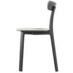 Vitra Sedia All Plastic Chair, grigio grafite