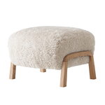 &Tradition Pouf Wulff ATD3, Moonlight - rovere