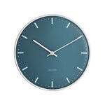 Arne Jacobsen AJ City Hall wall clock, 21 cm, blue, product image