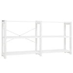 Lundia Classic open shelf, wide, white