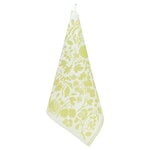 Lapuan Kankurit Puutarha towel/napkin, white - lime, product image