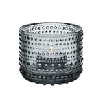 Iittala Kastehelmi tealight candleholder 64 mm, grey