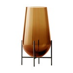 Audo Copenhagen Échasse vase, medium, amber