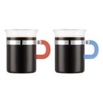 Bodum Bicchiere da tè Chambord, 0,3 L, 2 pz, rosso - blu, immagine prodotto