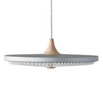 Le Klint Soleil pendellampa, 50 cm, plast, silver cloud