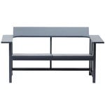 Mattiazzi MC10 Clerici 2-seater bench, grey