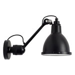 DCW éditions Lampe Gras 304 Classic outdoor lamp, round shade, black