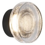 Marset Roc wall lamp, black, product image
