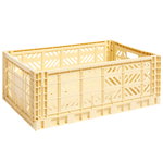 Hay Colour crate, L, light yellow