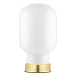 Normann Copenhagen Amp table lamp, white - brass