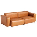 HAY Mags Soft 2,5-seater sofa, Comb.1 low arm, Sense 250 leather