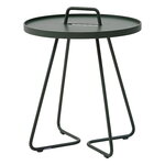 Cane-line On-the-move table, small, dark green