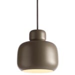 Woud Stone pendant, small, taupe