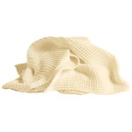 Hay Giant Waffle bath towel, soft yellow
