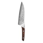 Eva Solo Nordic Kitchen cuchillo santoku, 18 cm, marrón - acero, imagen del producto