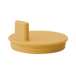 Design Letters Drink lid for Tritan glass or cup, mustard